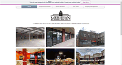 Desktop Screenshot of meridianpropertygroup.com